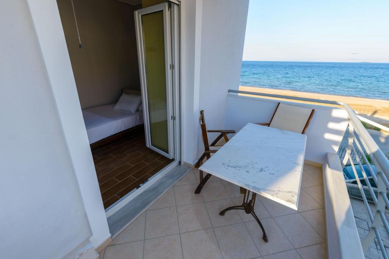 Lemoni Luxury Residence In Front Of The Sea Kechries Exterior foto